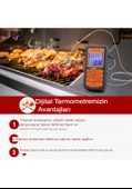 Cosmostech Thermo TP-06B Dijital Et Termometresi thumbnail 4
