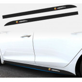 Fiat Abarth Logo Kapı Altı Uzun Sticker Arma New Style thumbnail 4