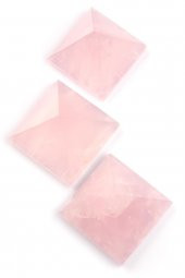 Pembe Kuvars Doğal Taş Piramit thumbnail 3