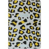 Ela's Paper Leopar Notes Çizgili Defter Gri thumbnail 1