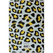 Ela's Paper Leopar Notes Çizgili Defter Gri thumbnail 2
