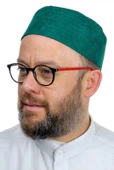 Kubbeli Sert Kalıp Takke - Yeşil thumbnail 2