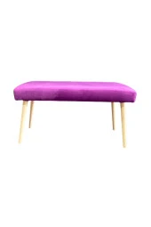 DTM HOME Fuşya Bench Puf thumbnail 2