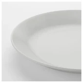 IKEA Oftast Sofra Tatlı Servis Tabağı Beyaz 19 Cm 1 Adet thumbnail 3