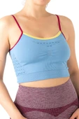 Gigotto Seamless Dantel Detaylı Blue Büstiyer thumbnail 1