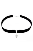 Gümüş Kaplama Kadın Nar Choker Kolye thumbnail 2