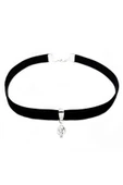 Gümüş Kaplama Kadın Nar Choker Kolye thumbnail 1