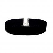 Siyah Kadife Kadın Choker Kolye thumbnail 1