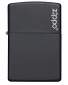 Zippo Çakmak 218ZL Black Matte thumbnail 2