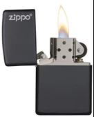 Zippo Çakmak 218ZL Black Matte thumbnail 3