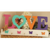 LOVE Ahşap Anahtarlık thumbnail 2