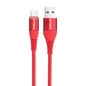 Syrox C89 Micro USB Metal Data/Şarj Kablosu 2.0A 1mt thumbnail 3