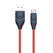 Syrox C98 Micro USB Flex Silikon Data/Şarj Kablosu 2.1A 1.1mt thumbnail 3