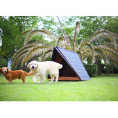 Mandu Ahşap Köpek Kulübesi (A Frame) thumbnail 6