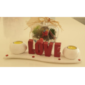 Love Kokulu Taş Mumluk thumbnail 2