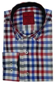 Erkek Slim Fit Ekose Gömlek Bgl-st00089 thumbnail 1