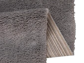 Soft Plain Gri Dikdörtgen Halı 150x230cm thumbnail 2