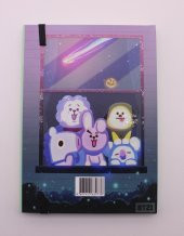 Lastikli Noktalı Sert Kapak BTS Defter thumbnail 2