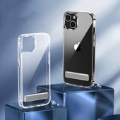 Gpack Apple iPhone 13 Kılıf Lüx Silikon L Standlı thumbnail 4