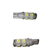 9 Led Beyaz Işık Dipsiz Park Ampul T10 Led thumbnail 1