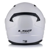 Ls2 Rapıd 2 Beyaz Fullface Motosiklet Kaskı thumbnail 5