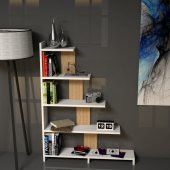 Emkawood Step Kitaplık Safir thumbnail 1
