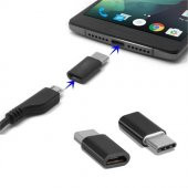 Micro USB Dişi To USB 3.1 Type-C Erkek Aparat thumbnail 1
