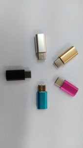 Micro USB Dişi To USB 3.1 Type-C Erkek Aparat thumbnail 2