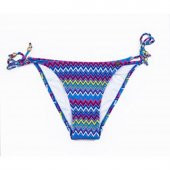 Desenli İpli  Bayan Alt Bikini 8253 thumbnail 2