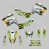 Mondial X-Treme Max 150 Eagle Design Sticker Set thumbnail 2