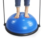 Bosu Ball Denge Topu 58 cm Mavi Renk thumbnail 2