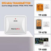 ThermoPro TX-4B İlave Dış Sensör (TP63B, TP67B, TP68B için) thumbnail 5