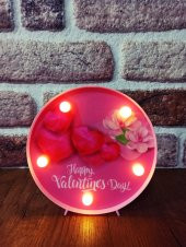 Dekoratif  3D Led Lamba Valentines Day Led Lamba thumbnail 2