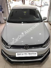 Golf 7 Esnek 3 Parça ABS Lip Piano Black Flaplı Kanatlı thumbnail 3