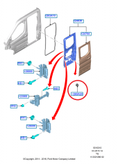 Ford Transit Çift Kabin Arka Kapı Alt Çarpma Takozu thumbnail 5
