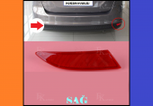Focus Arka Reflektör Kedi Gözü (Lens) Sağ 2011-2017 thumbnail 1