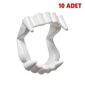 Plastik Vampir Diş (10 Adet) thumbnail 1