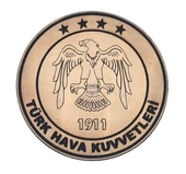 HAVA KUVVETLERİ  Deri PEÇ - Arma - Askeri Patch thumbnail 1
