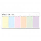 Renkli Haftalık Planlama Defteri Colourful Weekly Planner thumbnail 2
