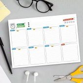 Mod Haftalık Planlama Not Defteri Mode Weekly Planner Notebook thumbnail 1