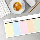 Renkli Haftalık Planlama Defteri Colourful Weekly Planner thumbnail 1