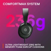 Steelseries Arctis Nova 1 Multi-System Oyun Kulaklığı - Siyah thumbnail 2