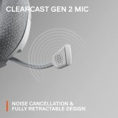 Steelseries Arctis Nova 1 Multi-System Oyun Kulaklığı - Beyaz thumbnail 6