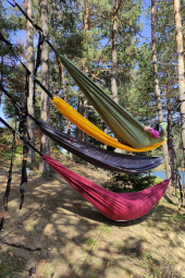 Naturecamp Ennu Sarı Kamp Hamak thumbnail 5