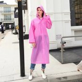 Marlux Raincoat Eva Yağmurluk   Pembe Tek Ebat thumbnail 2