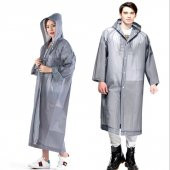Marlux Raincoat Eva Yağmurluk   Gri Tek Ebat thumbnail 2