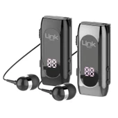 LinkTech V80 Bluetooth Kulaklık Ekranlı Makaralı Titreşimli thumbnail 1