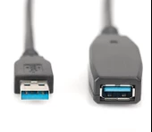 Digitus USB Uzatma Kablosu Siyah (10m) thumbnail 3