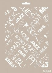 Cadence MA64 Mix Media Stencil thumbnail 2