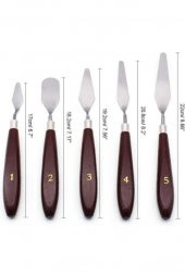 Profesyonel Metal Spatula Seti 5 li thumbnail 2